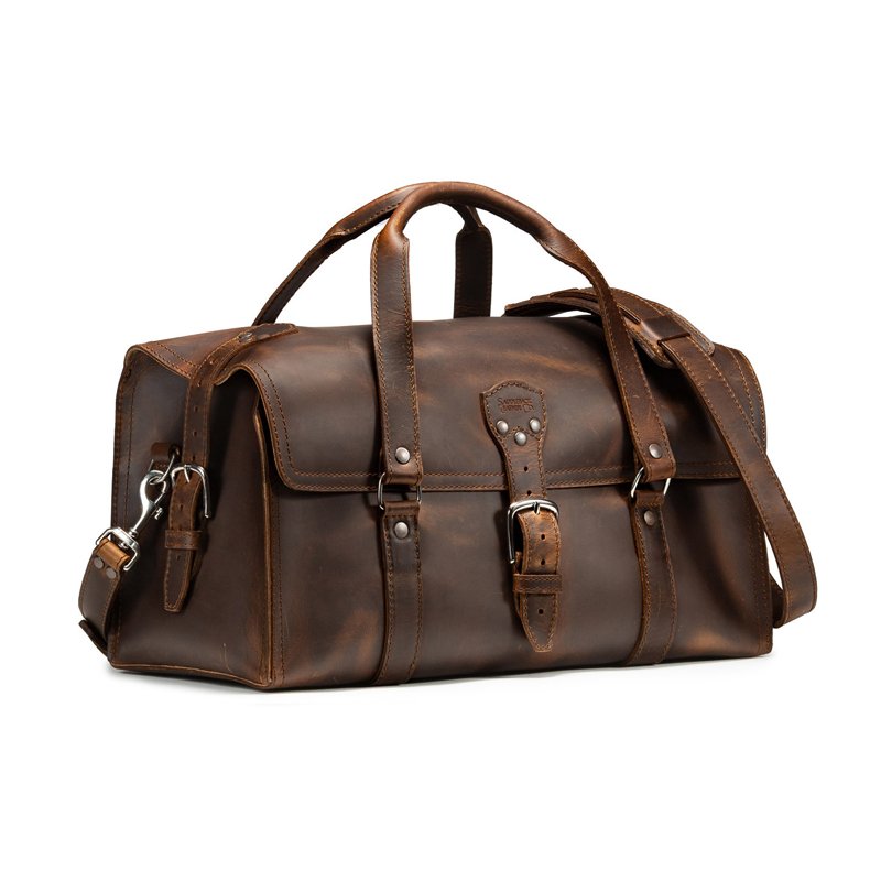 leather duffle bags