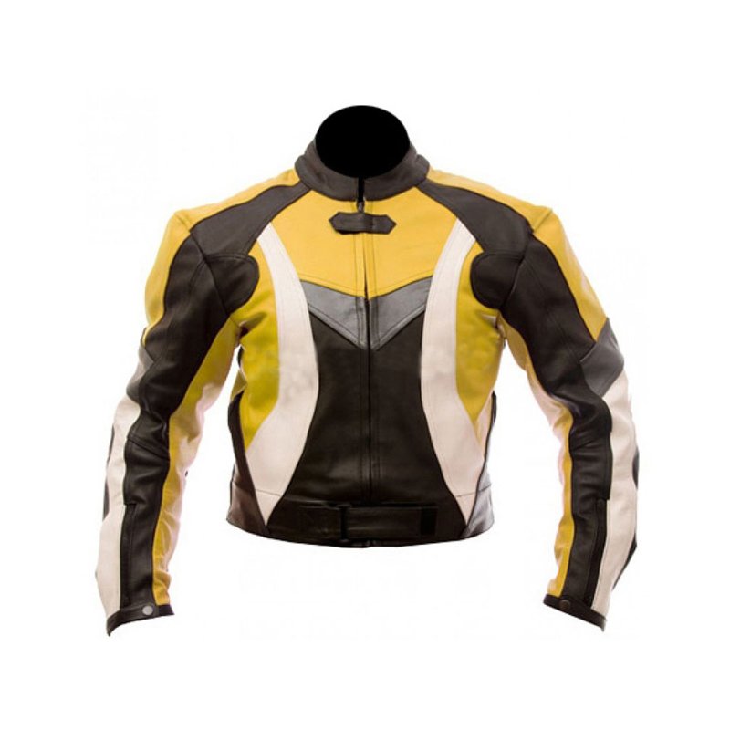 leather biker jacket